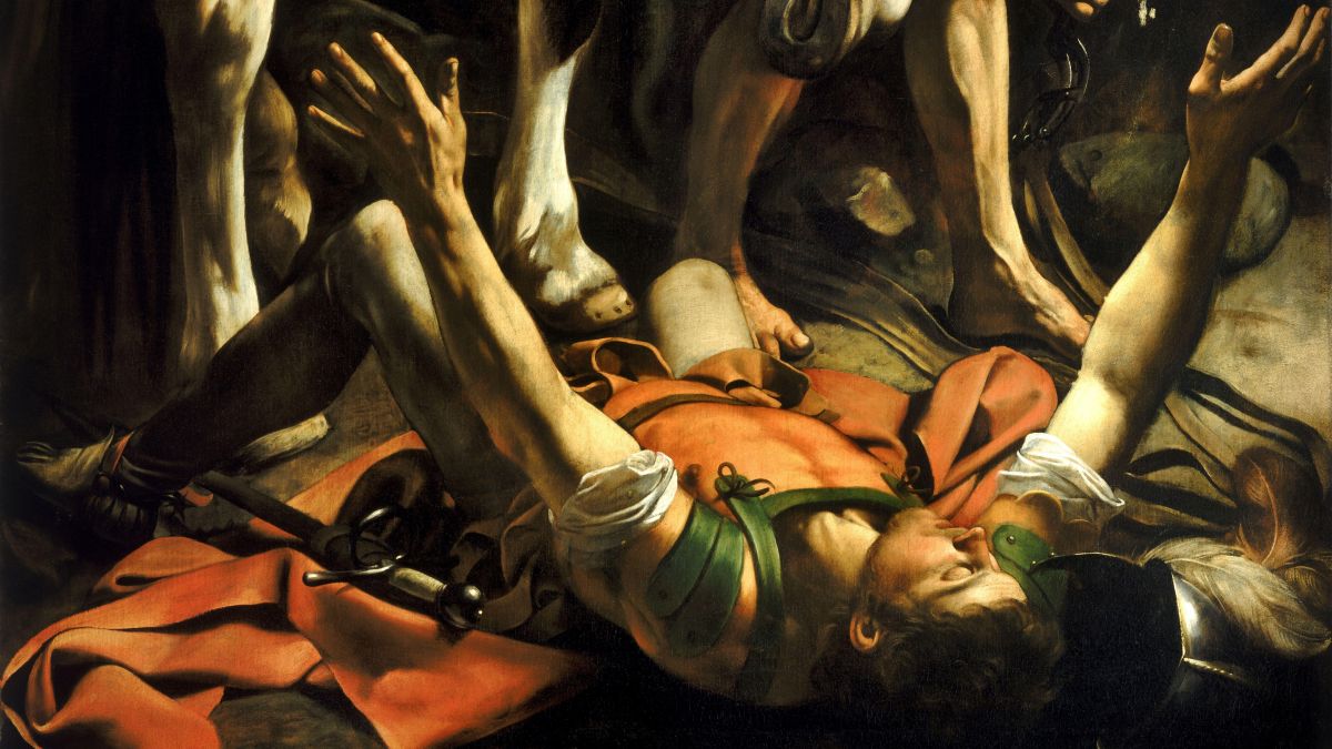 Carravagio's conversion of St. Paul
